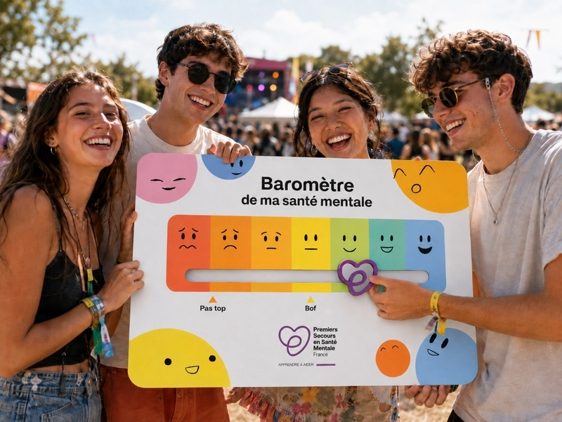 Baromètre de ma santé mentale PSSM France - Solidays