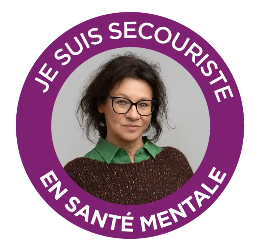 Véronique Garguil, secrétaire nationale de la Fédération Addiction, psychologue et secouriste en santé mentale