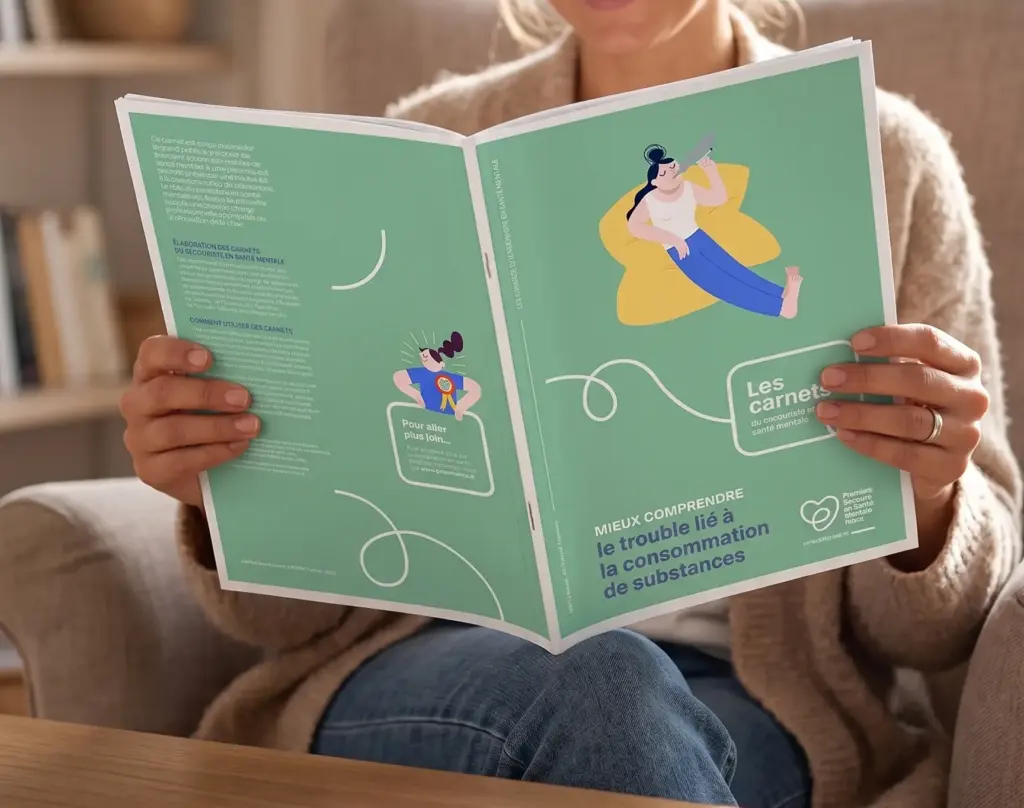 Carnet du secouriste - mieux comprendre les troubles liés à la consommation de substances PSSM France