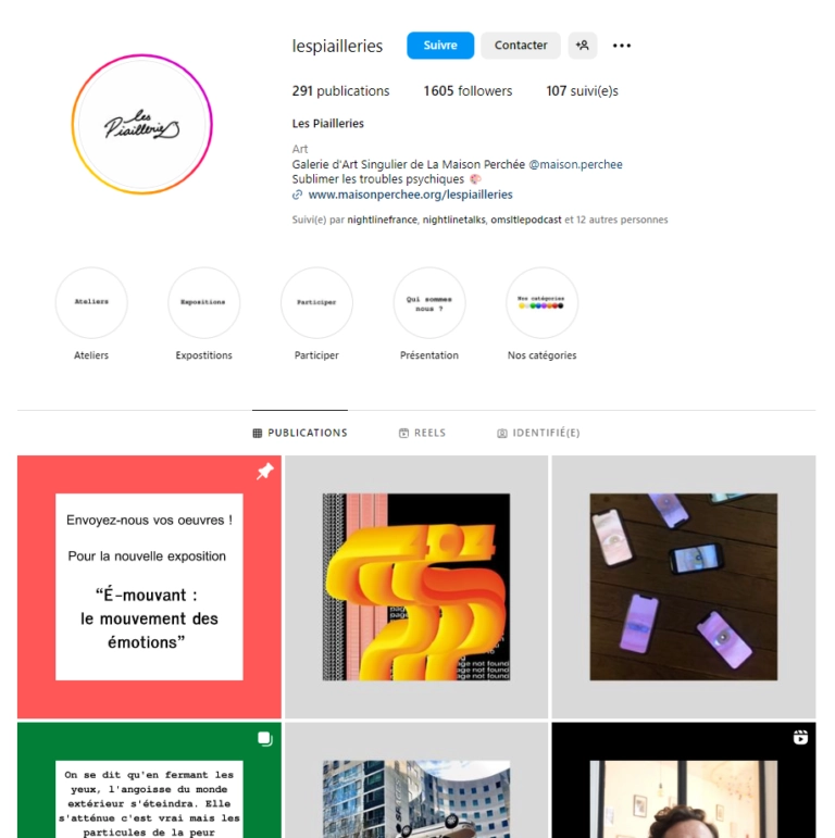 pssm maison perchée instagram